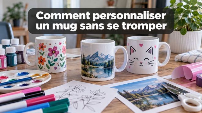 Comment personnaliser un mug sans se tromper ?