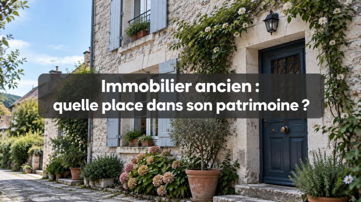 Immobilier ancien : quelle place dans une stratégie patrimoniale ?