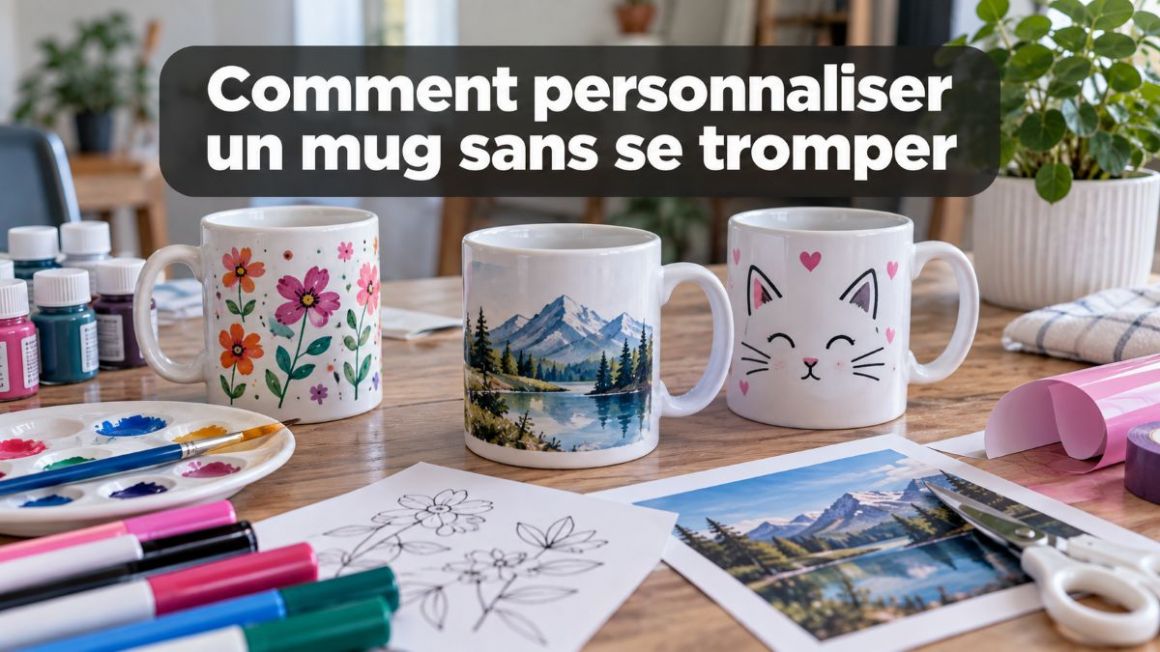Comment personnaliser un mug sans se tromper ?